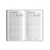 Agenda tascabile settimanale 8x15 in poliuretano termovirante