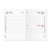Agenda portafoglio giornaliera 15x21 con penna