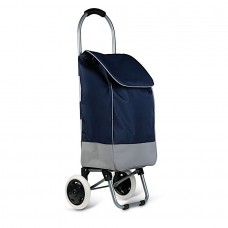 Borsa con ruote in nylon 600D/metallo