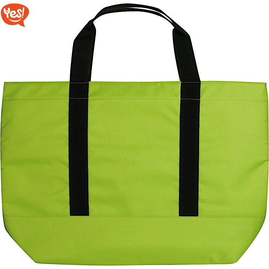 Borsa shopping termica con chiusura in velcro, Logo Personalizzato