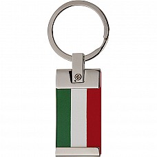 Portachiavi con bandiera italiana