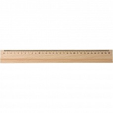 Righello in legno