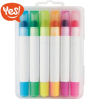 Set 6 evidenziatori a cera