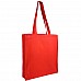 Shopper in cotone e soffietto
