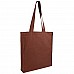 Shopper in cotone e soffietto