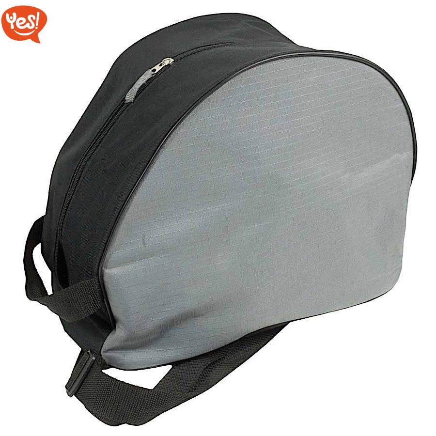 Borsa Porta Casco Per Moto - Con Tracolla E Tasca Guanti, 38x28x20 Cm, Poliestere 600D - Foto 4