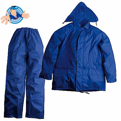 Set pantaloni e giacca anti-pioggia