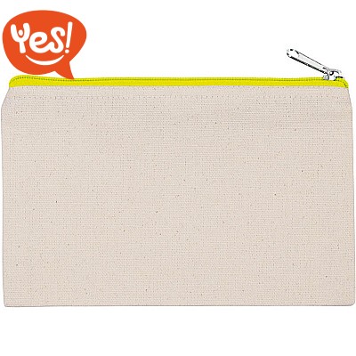 Pochette in cotone canvas