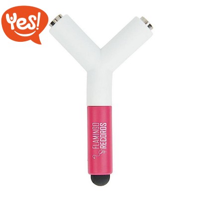 Penna touchscreen e sdoppiatore audio