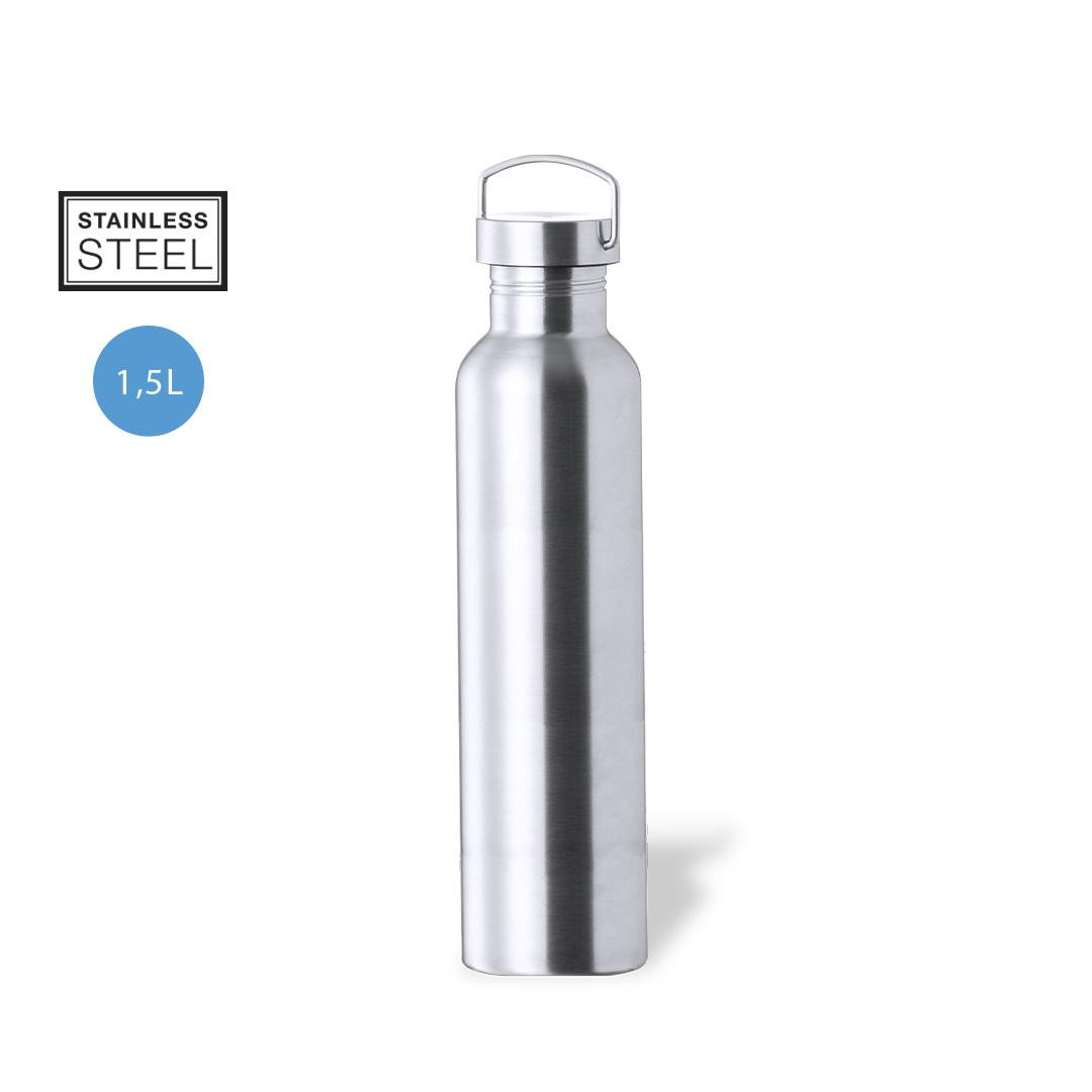 Borraccia Termica Laken Basic In Acciaio Inox 1L - Blu - Bocca Larga, Tappo A Vite, Lavabile In Lavastoviglie - 3