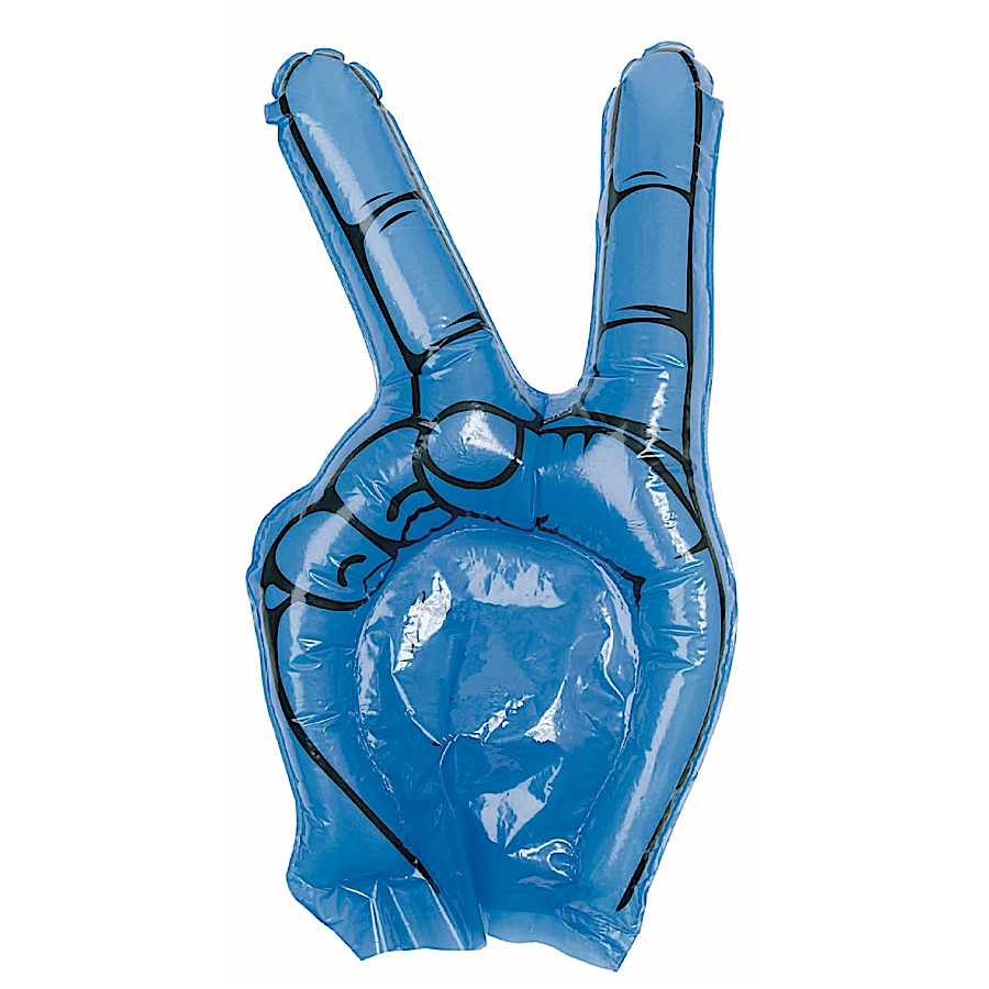 Mano Gonfiabile WIDMANN 50cm - Per Feste, Carnevale E Eventi - Accessorio Divertente Per Travestimenti