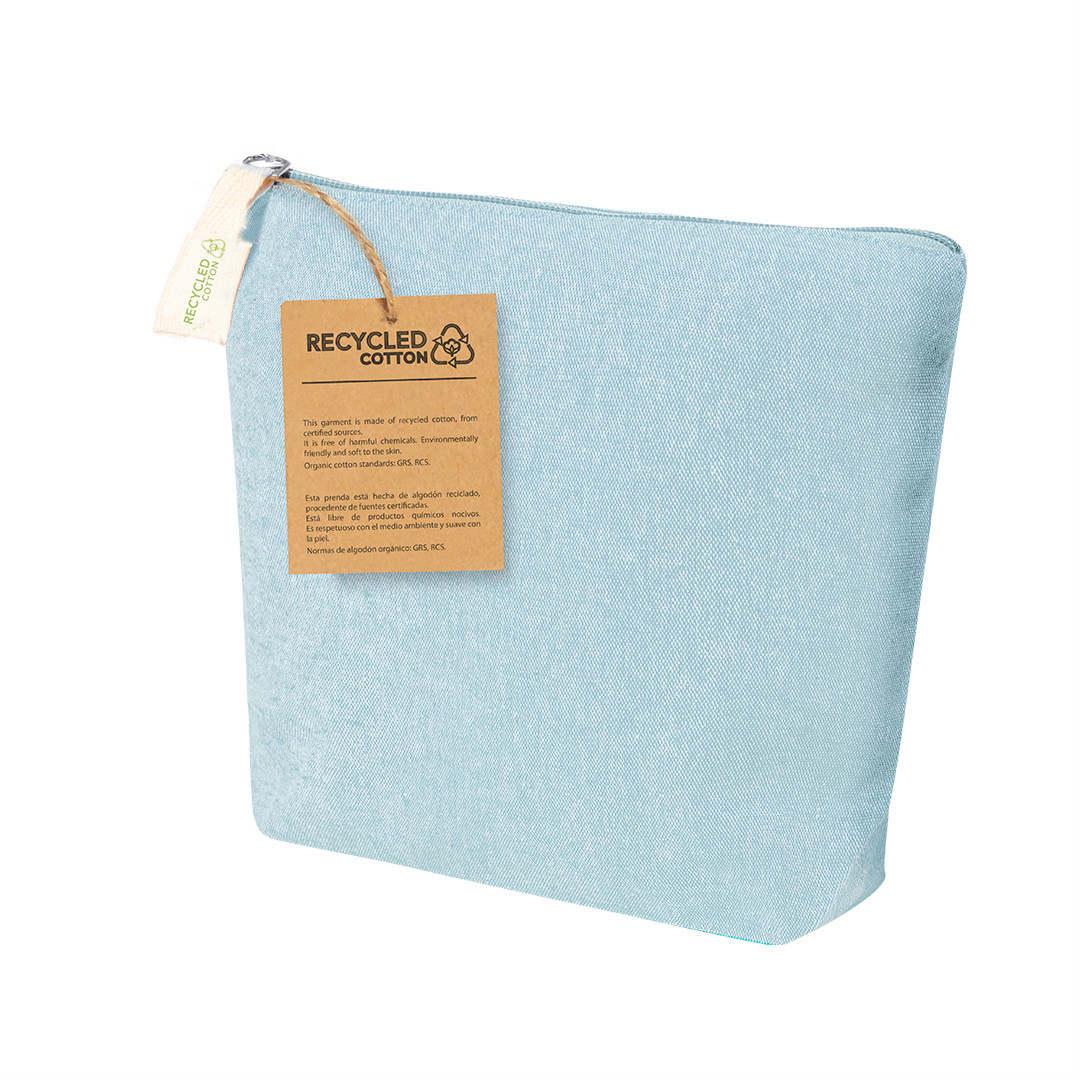 Pochette in cotone riciclato Logo Personalizzato Da 1,62€