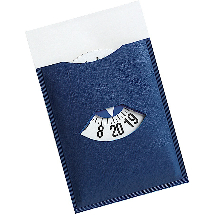 Porta Assicurazione Auto Con Disco Orario - Adesivo Per Parabrezza | 16x12 Cm - Foto 3